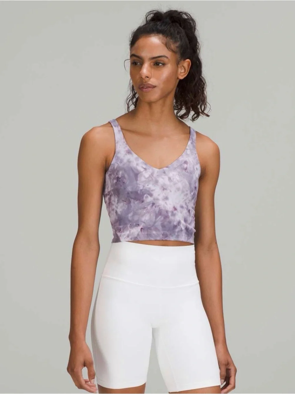 Lululemon Align Tank Top Dimond Dye Lavender Dew Dusky Lavender